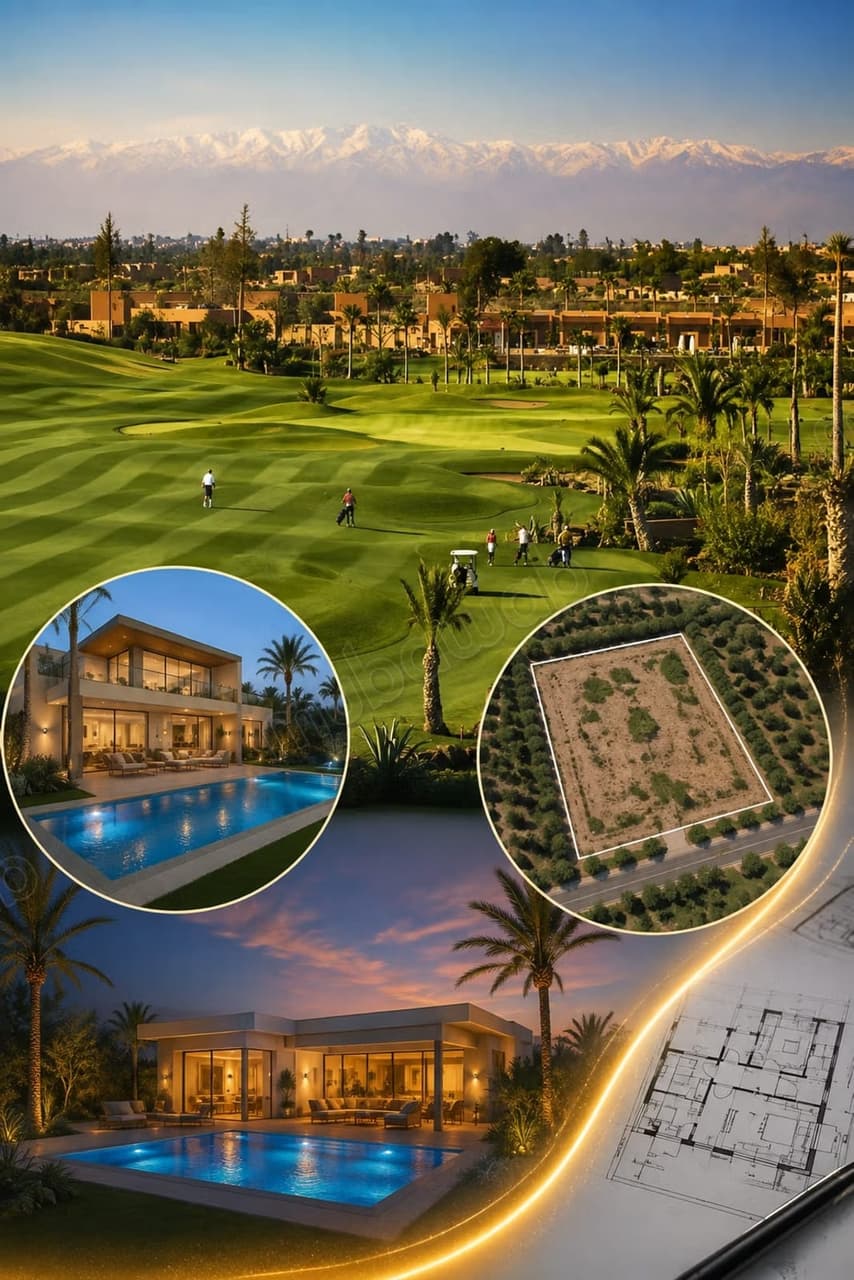 Terrein te koop bij Aghroud nabij golfbaan