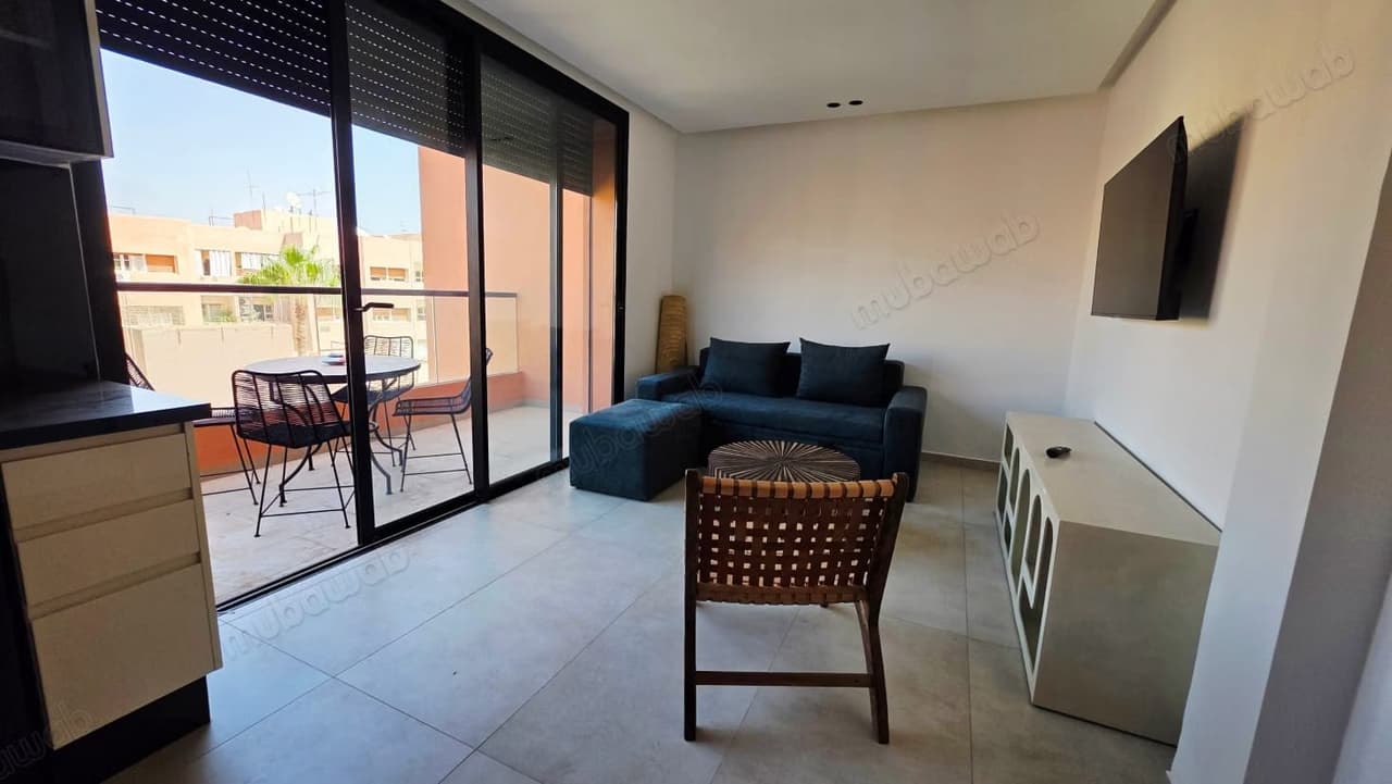 Superbe appartement à vendre à Guéliz. Superficie 54 m². Meublé