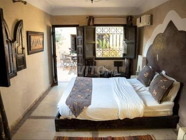 Riad en activité avec 9 chambres