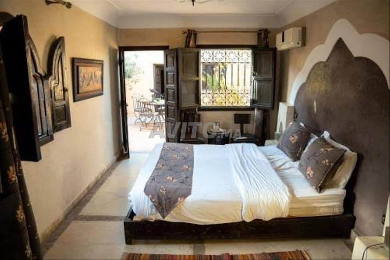 Riad en activité avec 9 chambres