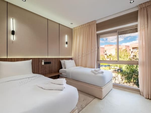 Très bel appartement en location à prestigia. 3 chambres. Bien meublé