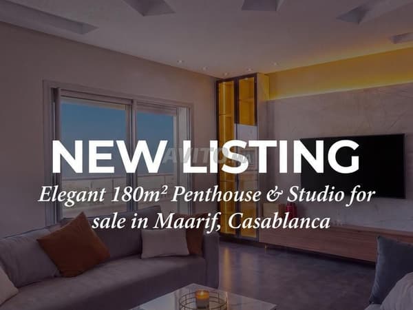 Penthouse 120m² met Onafhankelijke Studio