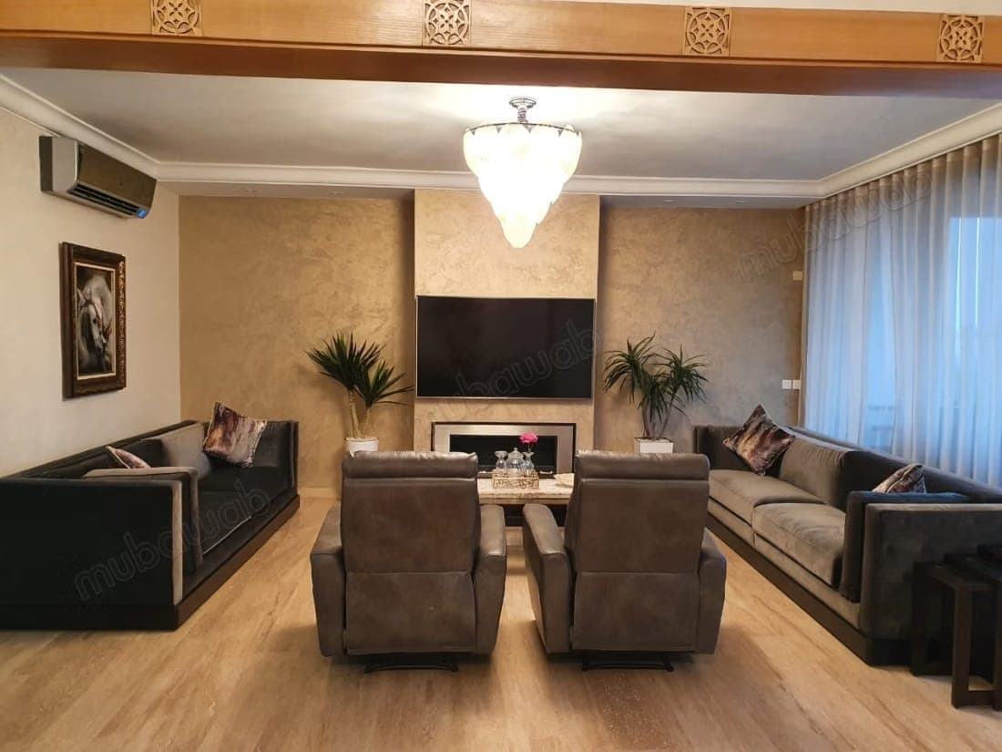 Bel appartement à louer meublé à Hay riad