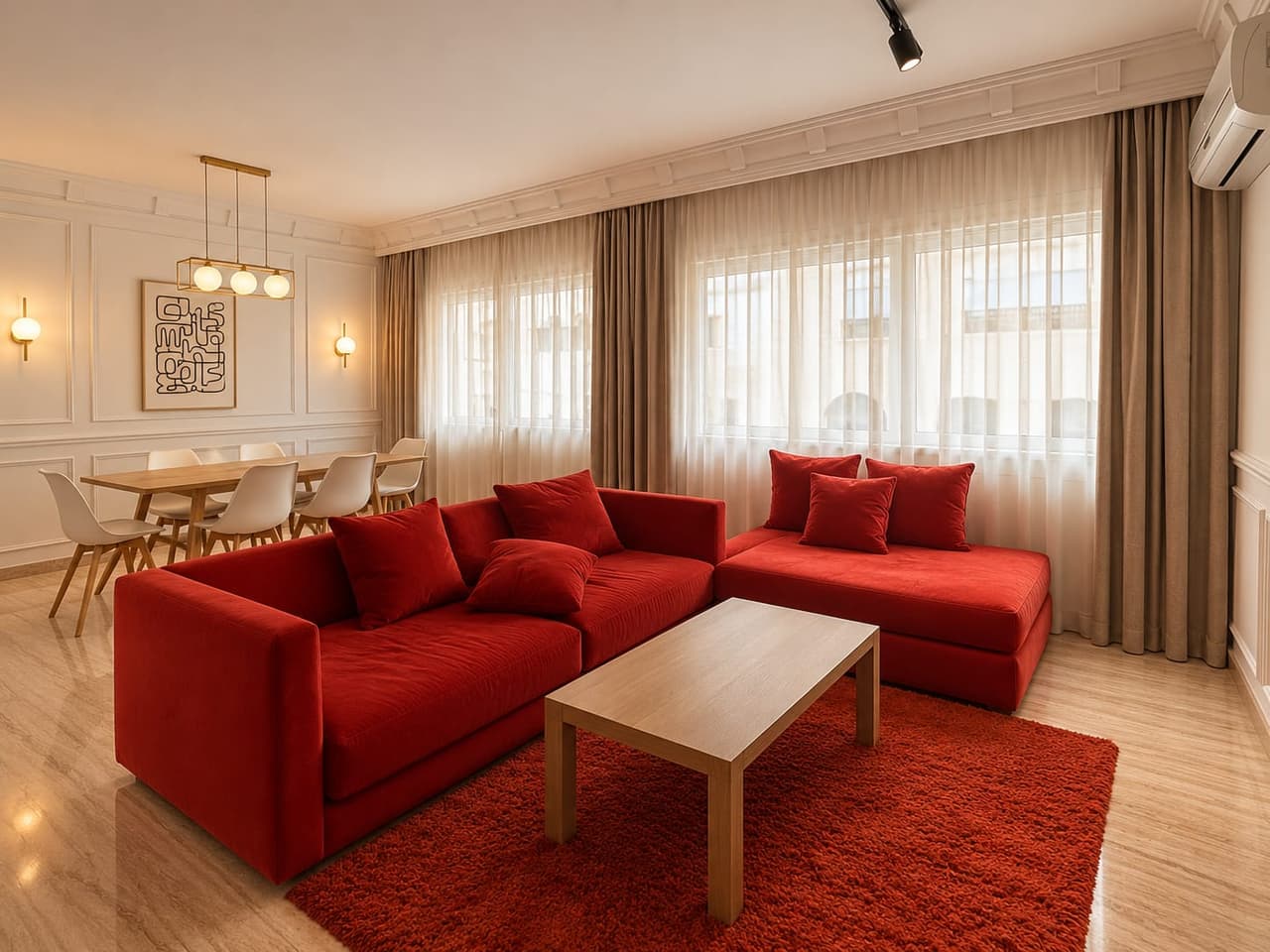 Duplex 187 m² à louer à Casablanca Gauthier
