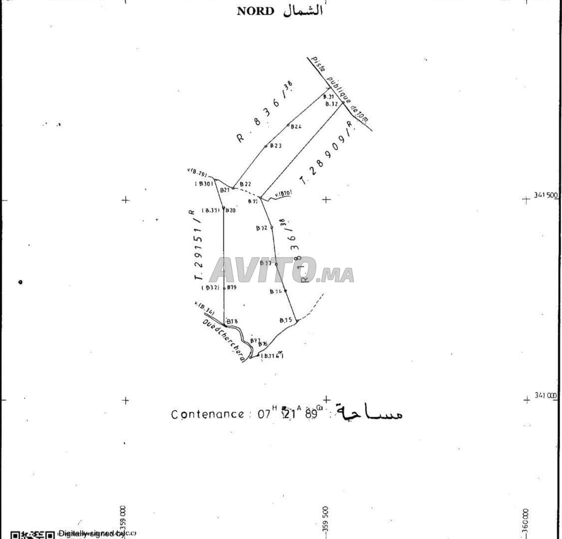 PRÄCHTIGE TITRIERTE FARM VON 7,2 HEKTAR | SIDI YAHYA ZAERS