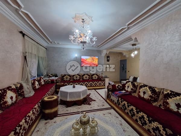 شقة للبيع مساحتها 81 م²، غرفتان نوم سعيد حاجي سلا