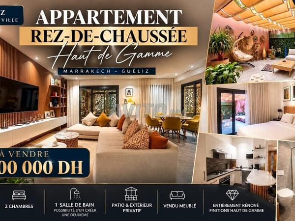 Appartement à vendre 100 m² à Marrakech
