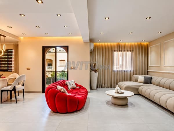 À LOUER – SUPERBE APPARTEMENT À GUÉLIZ, MARRAKECH