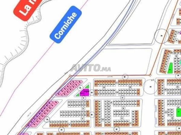 Terrain à vendre dans un bon emplacement pour investir