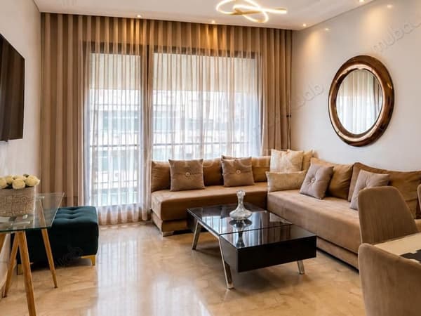 Location Appartement meublé 2chambres avec balcons Bourgogne, Casablanca