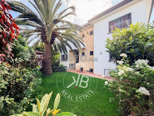 VILLA D’ANGLE À LA VENTE – AVIATION, RABAT