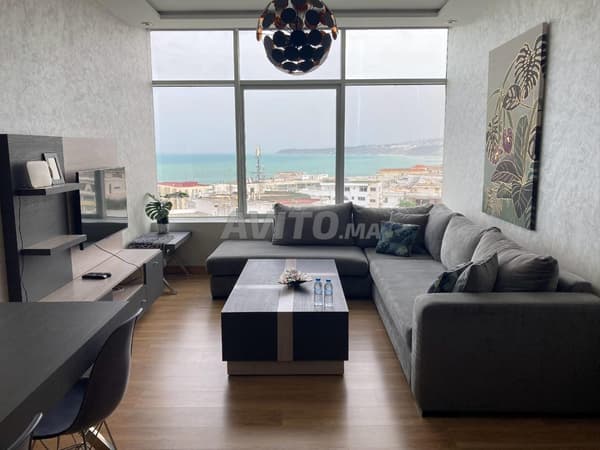 Appart 53m² Tanger City Center 10ème Étage Vue Mer