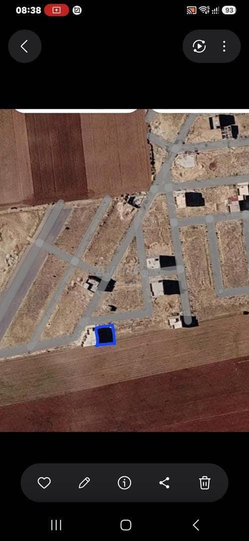 For sale: residential plot in the "El Koutoubia" subdivision, city of Bir Jdid