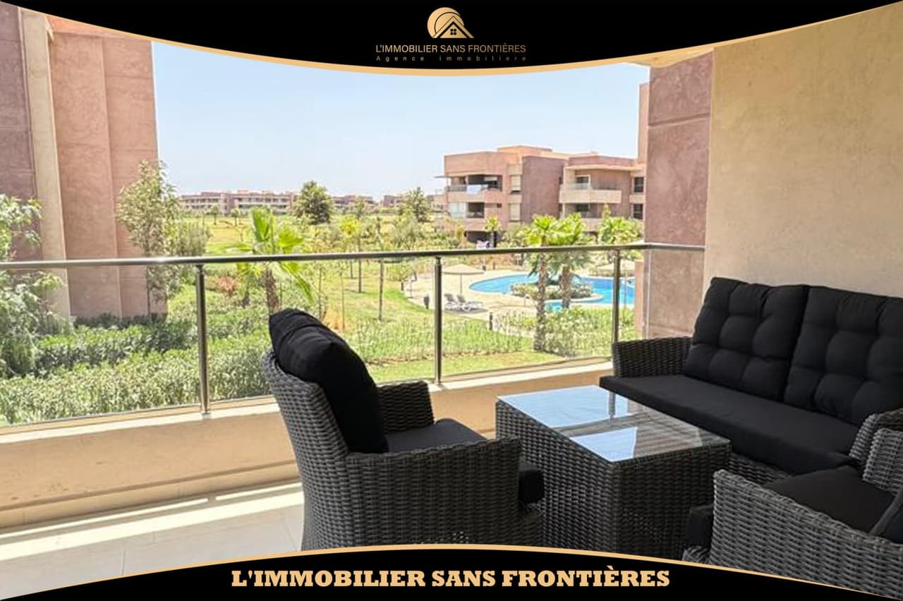 Appartement meublé à louer à Prestigia, 98 m², Marrakech