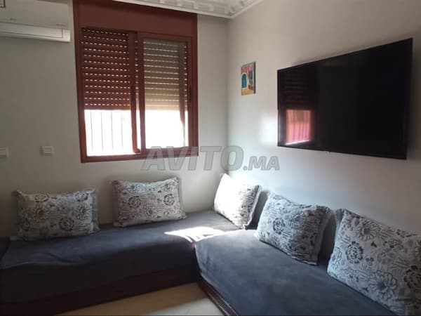 Appartement meublé à louer Hay Riad 1