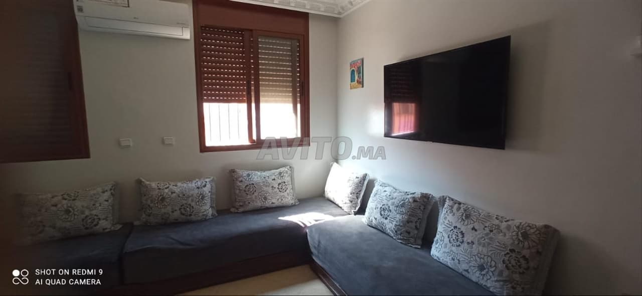 Appartement meublé à louer Hay Riad 1