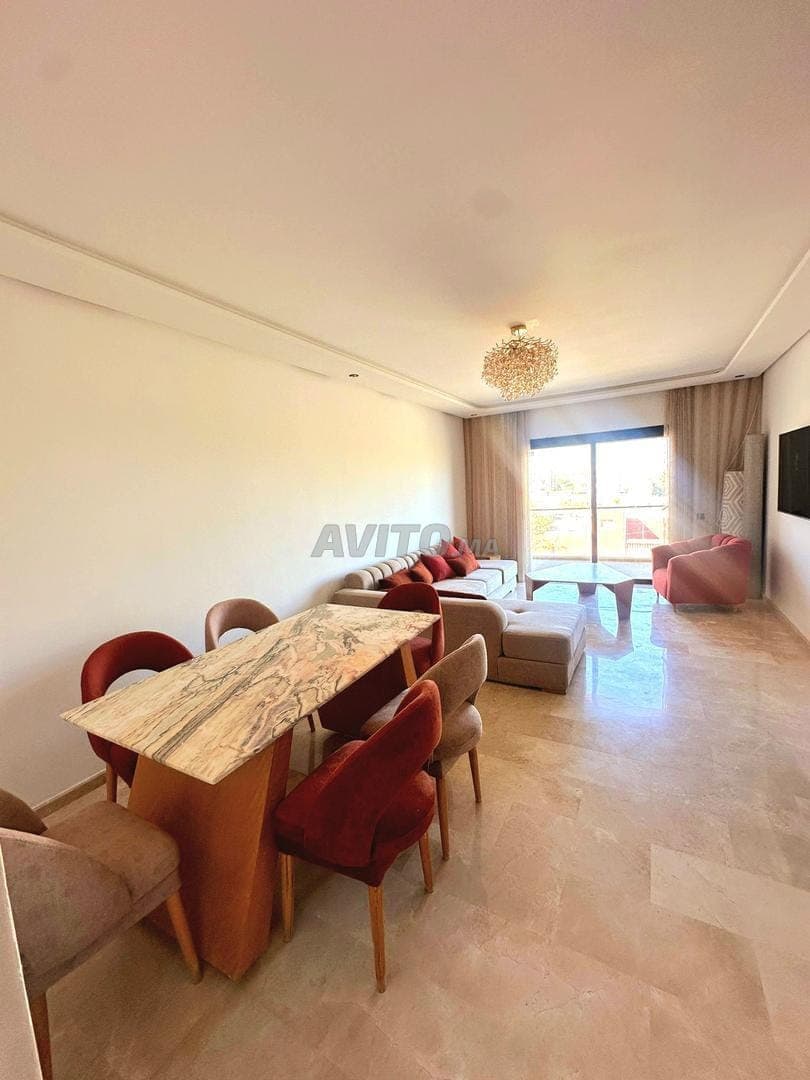 Appartement te huur 3 slaapkamers Dar Bouazza