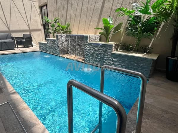Villa avec piscine vers Mhamid 10 route Aitimor