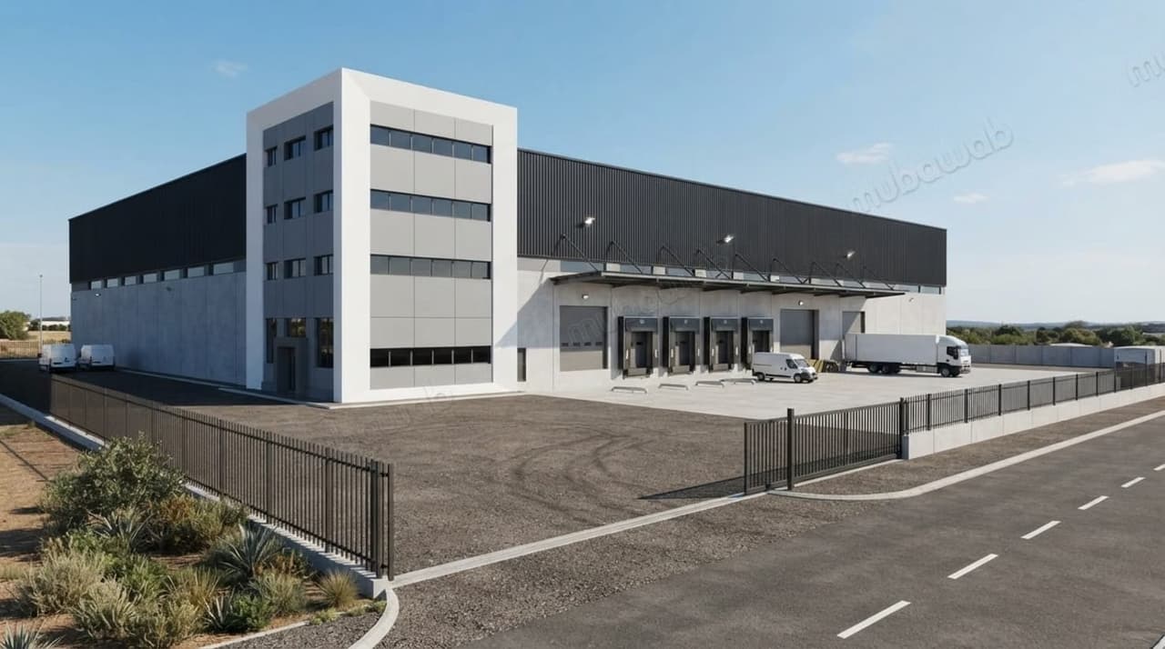 Huur commercieel gebouw 3300 m² Oulfa