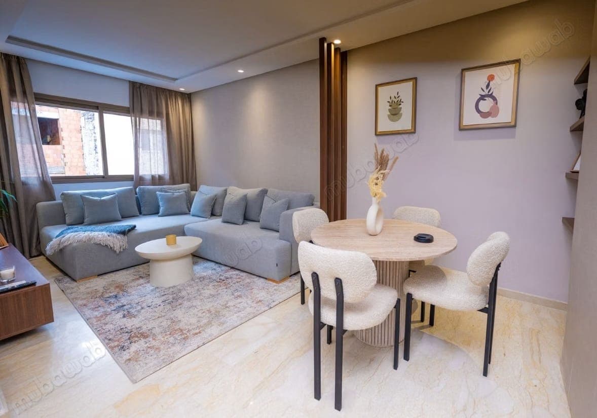 Möblierte Wohnung zur Miete in Hassan Rabat