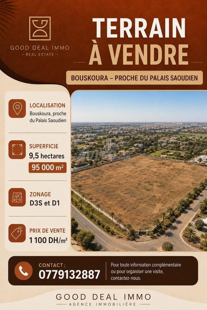 Terrein te koop Bouskoura