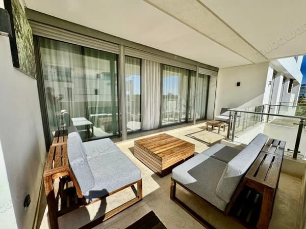À louer – Appartement meublé 3 chambres à L’Orangeraie, Souissi