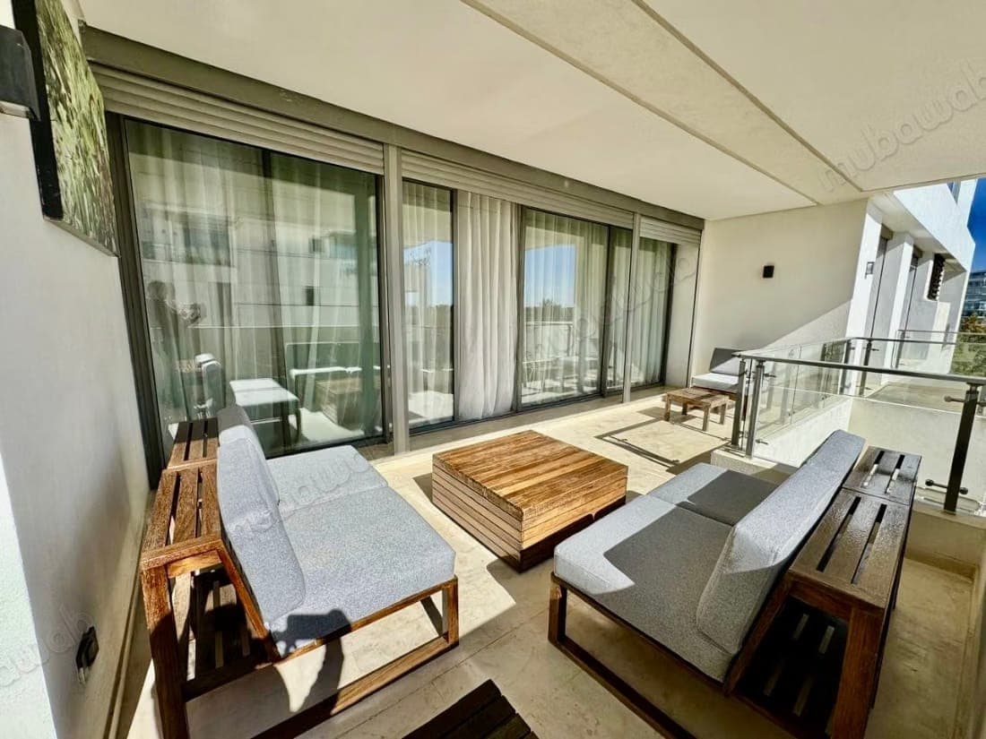À louer – Appartement meublé 3 chambres à L’Orangeraie, Souissi
