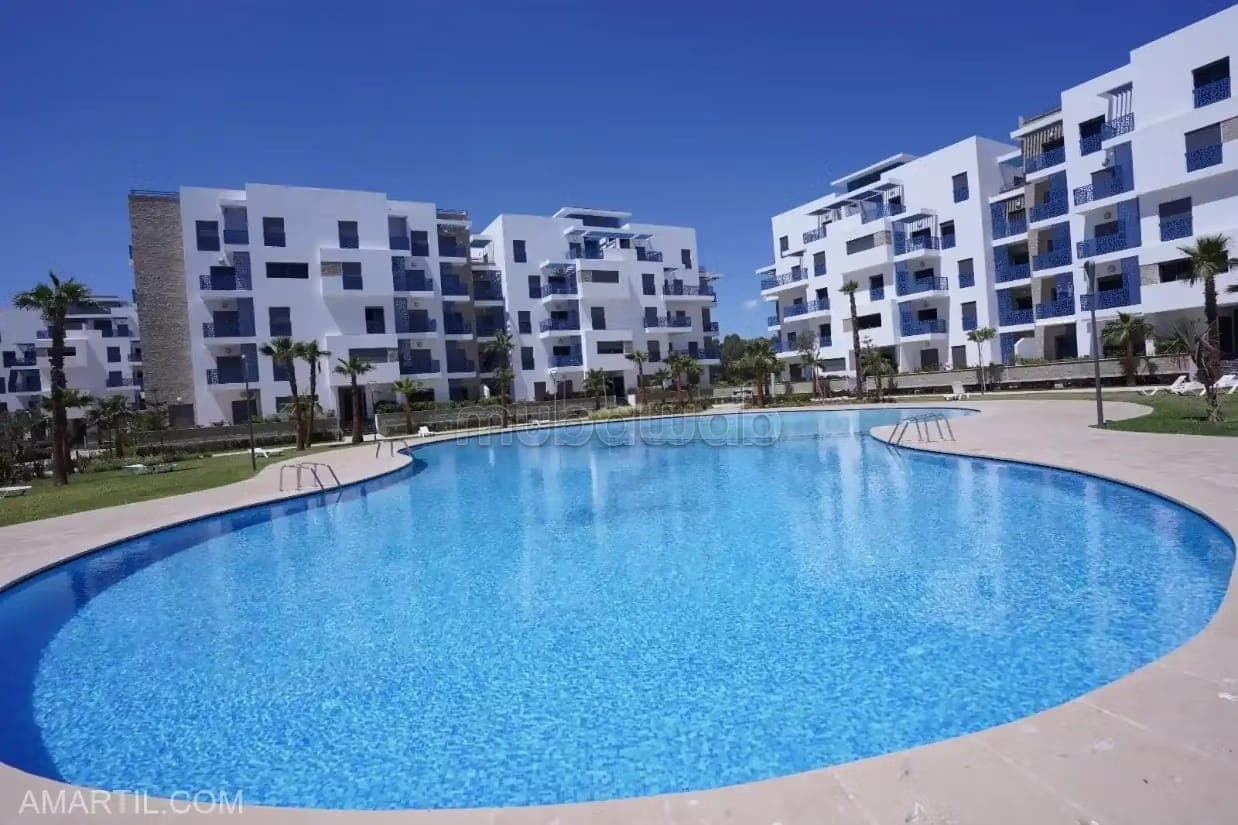 Elegant Appartement met Zwembad te Huur op de Corniche van Martil Costa Mar