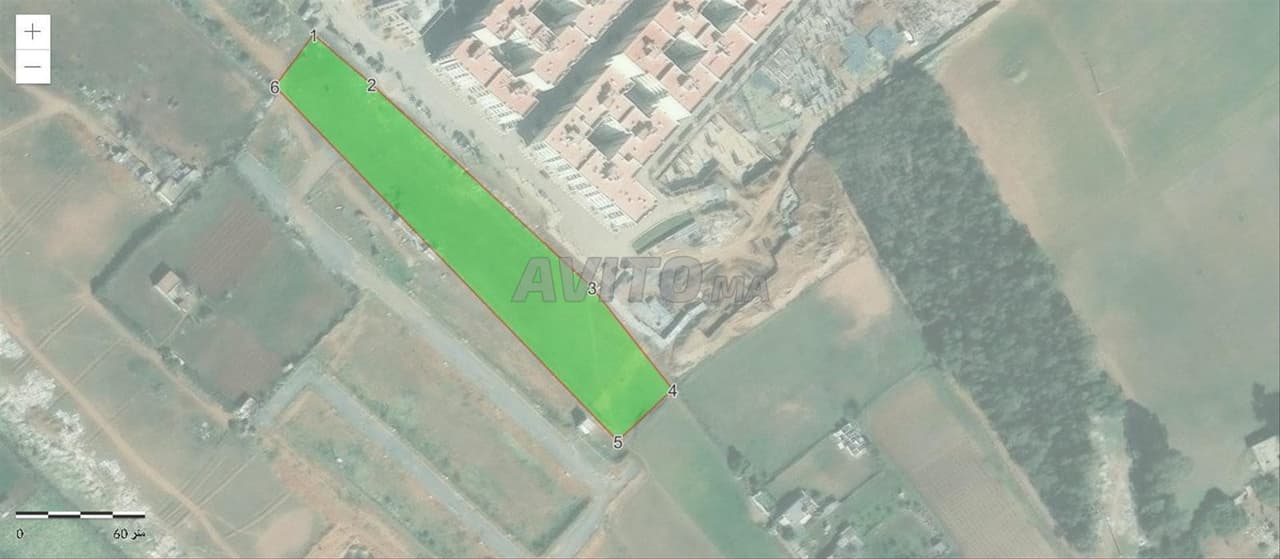 Land, rue Tariq Ibn Ziyad