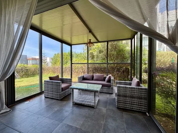 Rez de jardin meublé à louer à 10 min de CASA