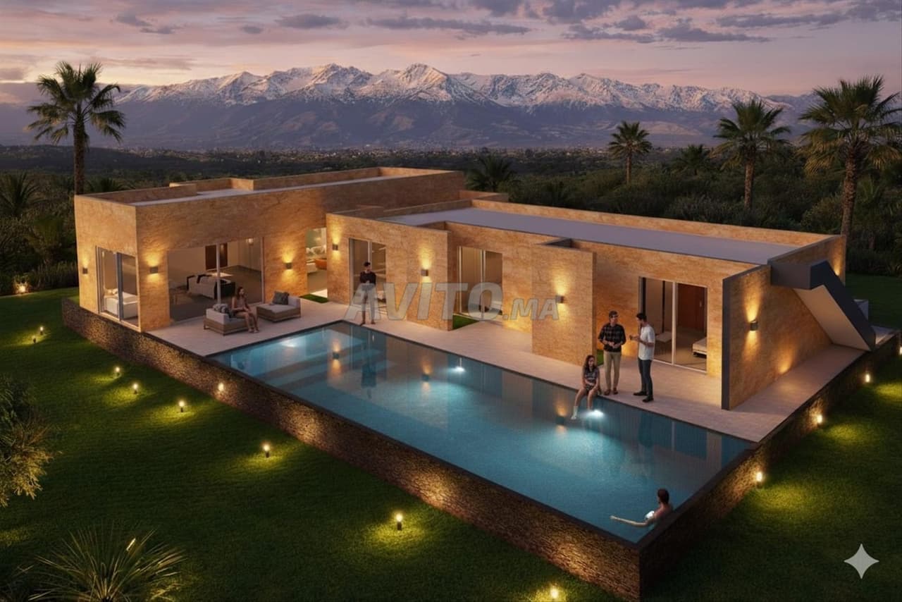 Villa à vendre sur la Route d'Amizmiz