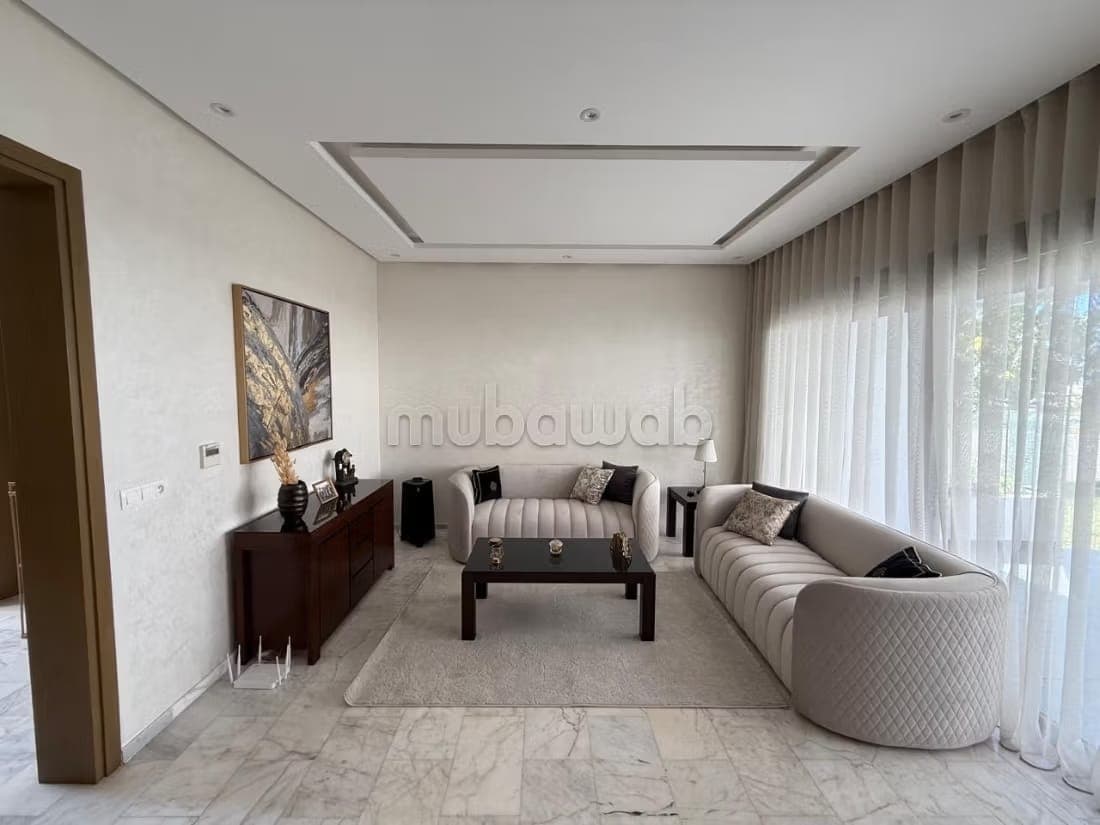 Triplex for Rent in Harhoura – Secure Residence with Swimming Pool