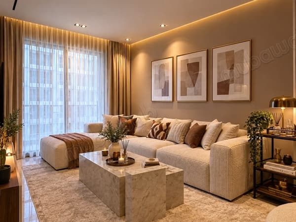 Appartement à louer à Malabata. 3 grandes pièces. Meublé