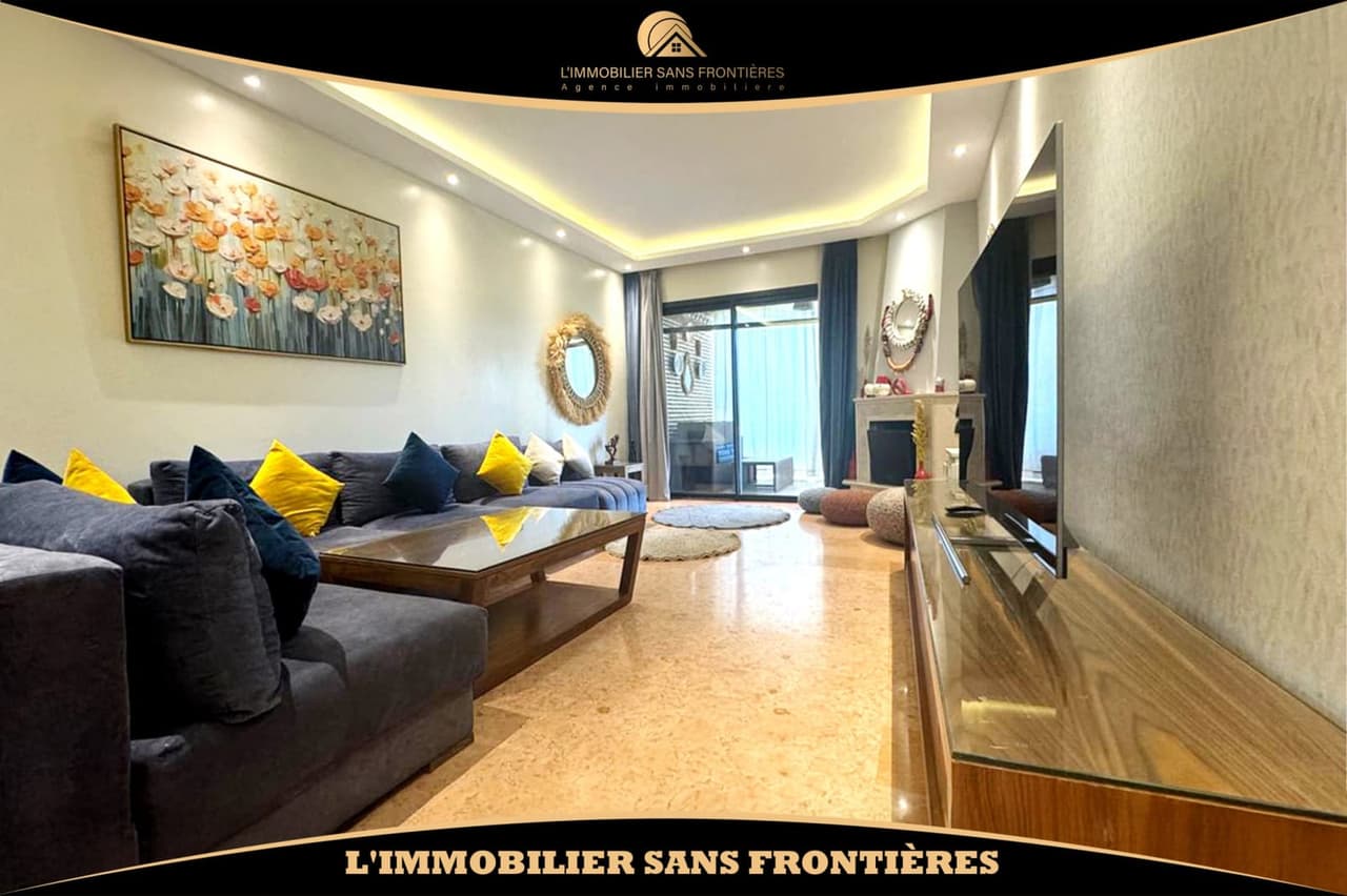 Apartamento amueblado en alquiler: piscina comunitaria, Agdal, Marrakech