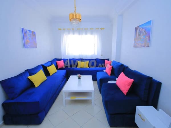 Appartement mahfadha en sous-sol de 3 chambres à Martil