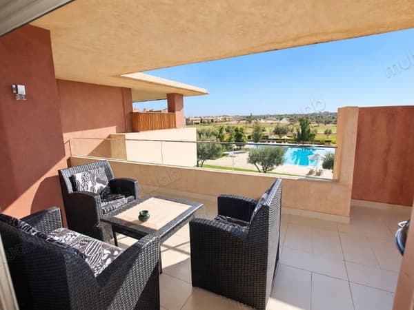 2-bedroom furnished apartment, long-term rental, Golf City Prestigia Agdal Marrakech…