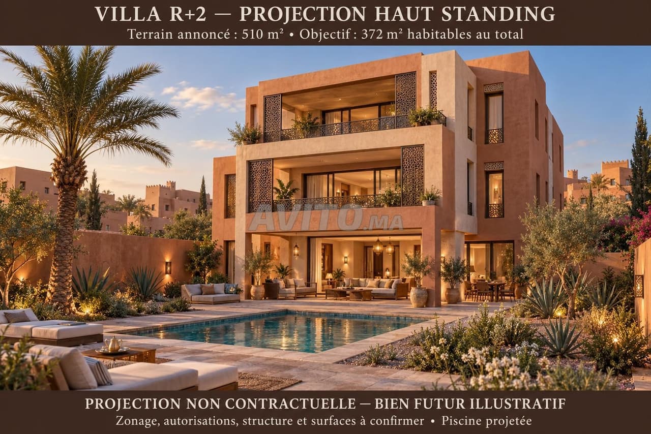 Villa Riad Haut Standing Ouarzazate Centre À Vendre