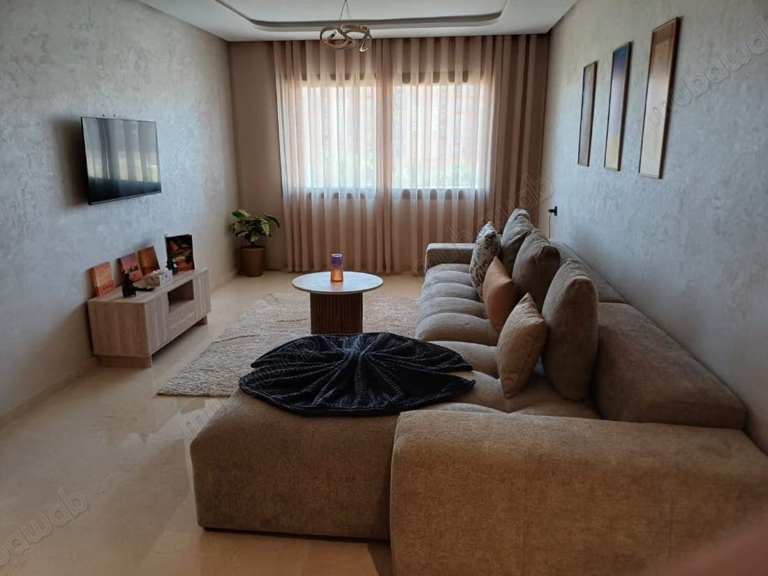 Gemeubileerd appartement te huur in Guéliz – 90 m²