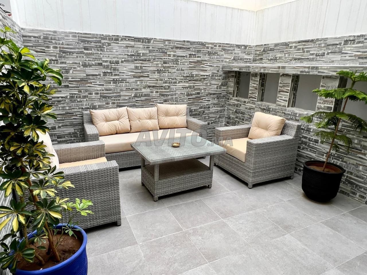 Appartement 80m Gemeubileerd Maarif Extension