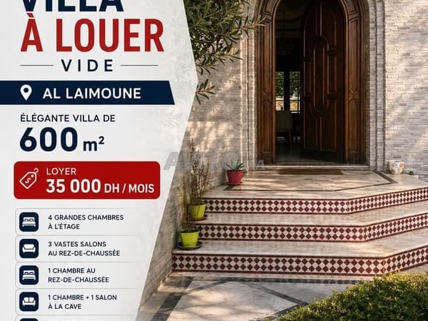 Te huur - Villa van 600m² in het hart van Laymoune