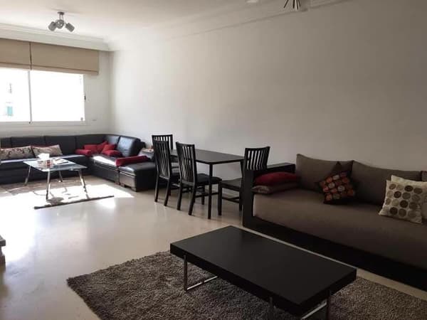 Appartement meublé 130m² Les Princesses 8000 dh
