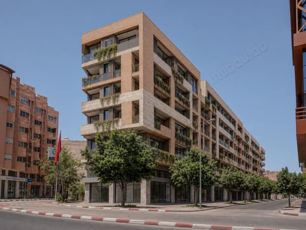 Vend appartement à Guéliz. Surface de 84 m². Jardin et ascenseur