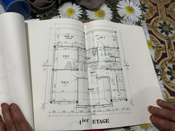Grundstück zu verkaufen Jerada Chouber 1 mit fertigem Plan