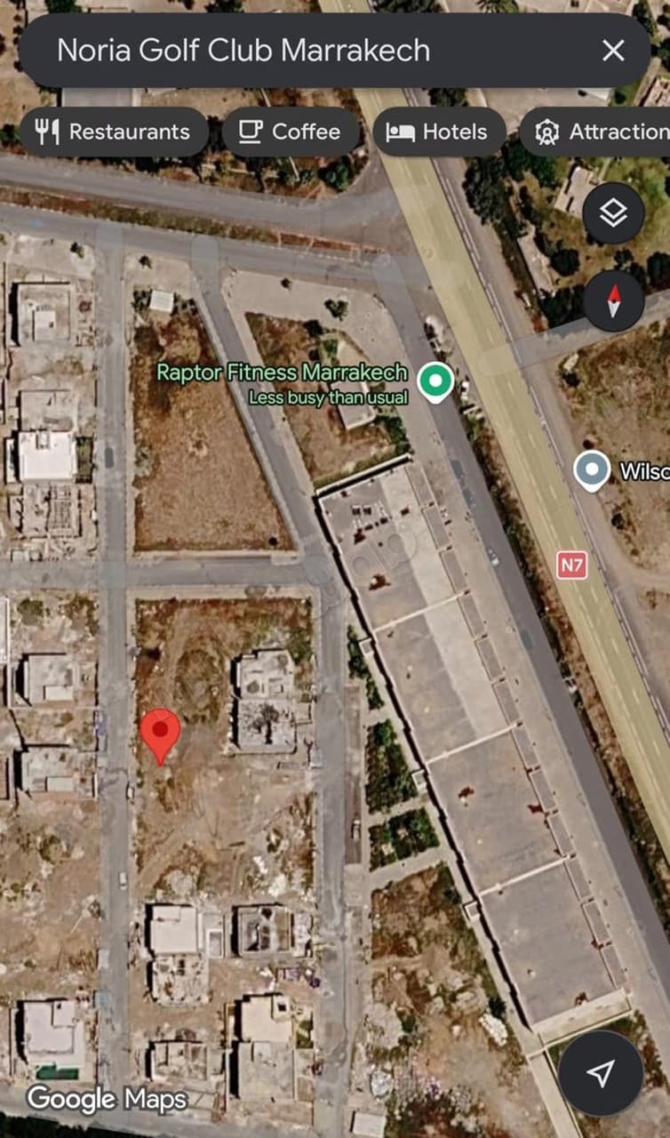 Terrain à vendre CHRIFIA RESI MALAK 250m2
