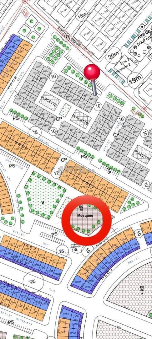 Te koop: terrein in Foum Bir, goed uitgerust en tegen een redelijke prijs