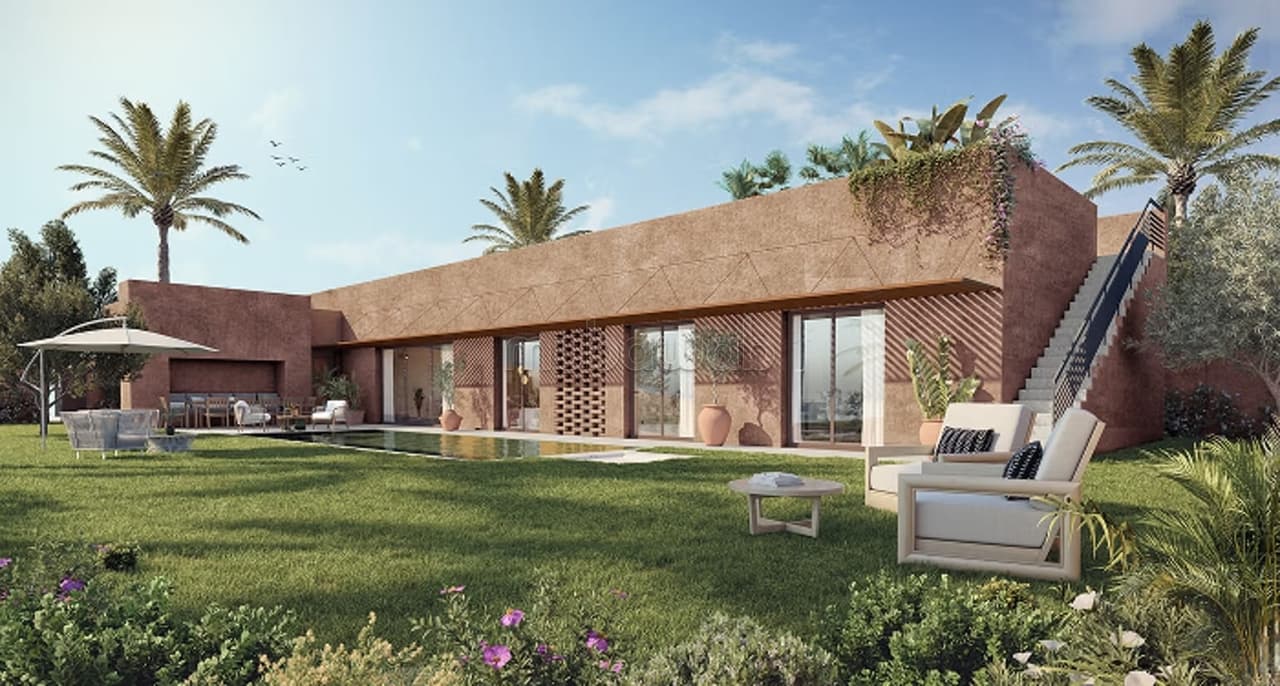 Villas haut standing à partir de 593 m² à 20 min du centre ville de Marrakech