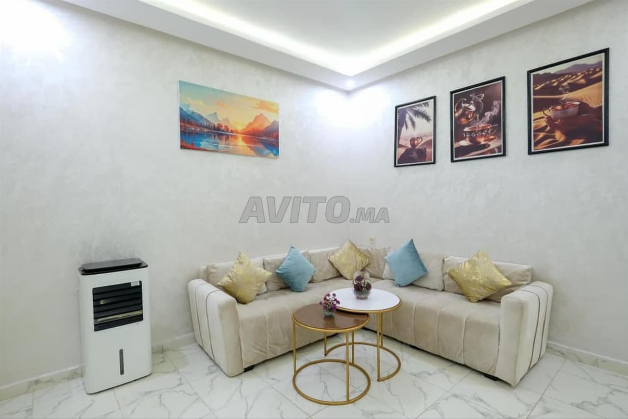 Gemeubileerd appartement te huur per maand in Ibn Guérir
