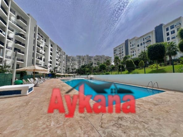 Gemeubileerd appartement te huur in Rabat Hay Riad Prestigia