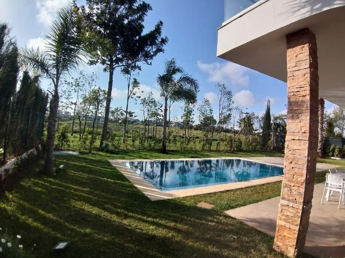 Location villa bouskoura front de golf Casablanca