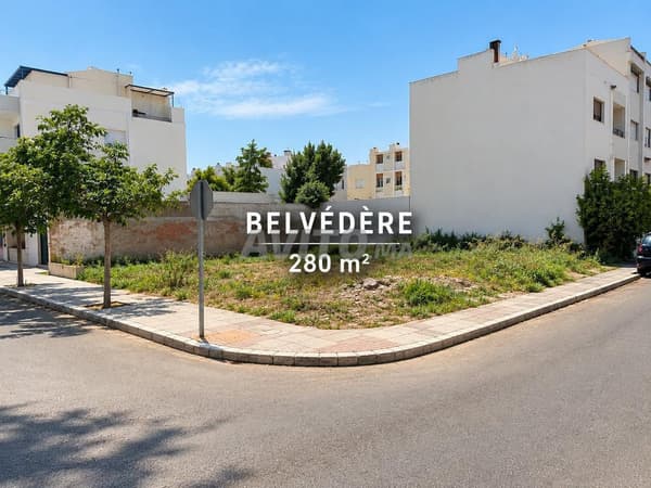 GRUNDSTÜCK ZU VERKAUFEN – BELVÉDÈRE 280 m²